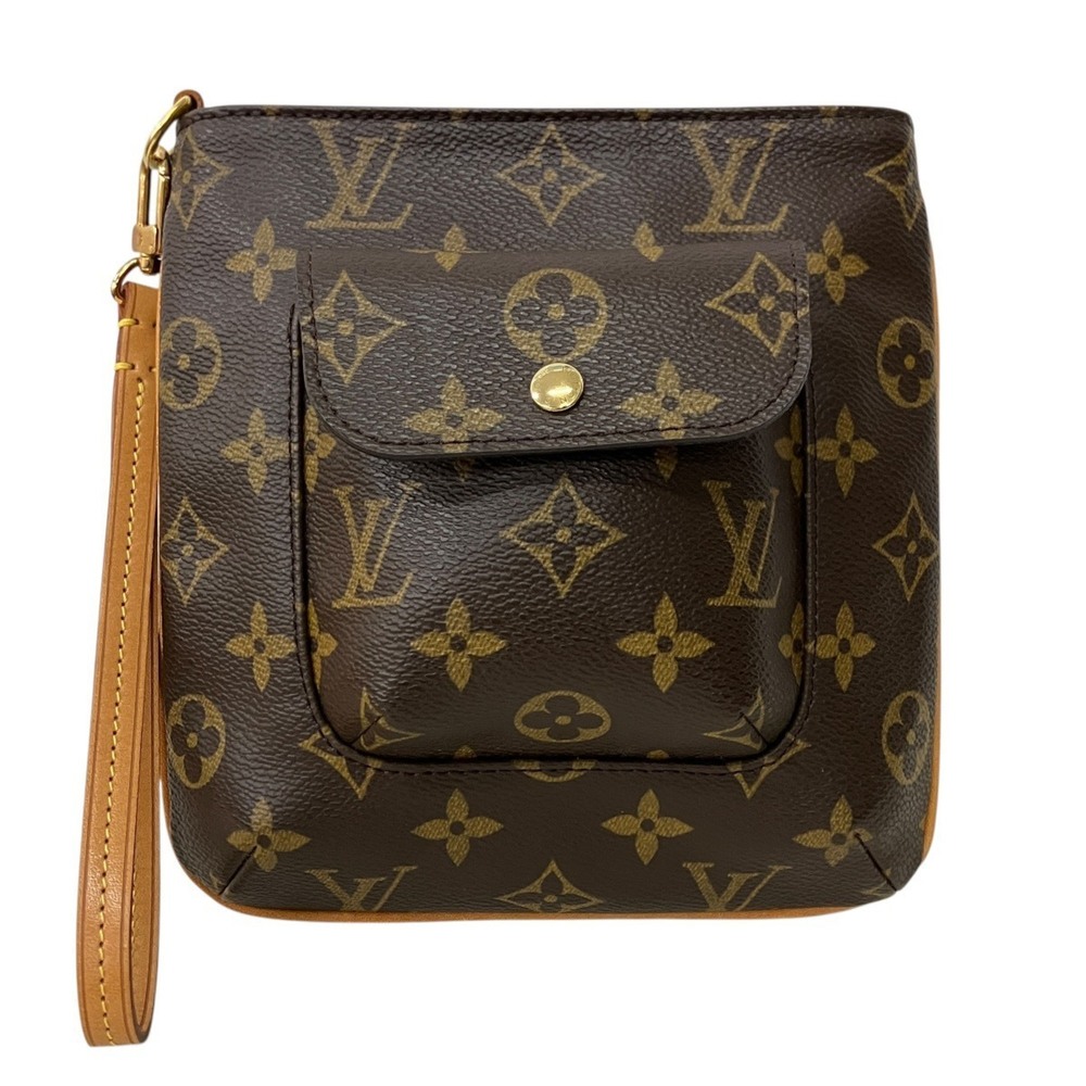 Louis Vuitton LOUIS VUITTON Partition Handbag Pouch Monogram Canvas M51901